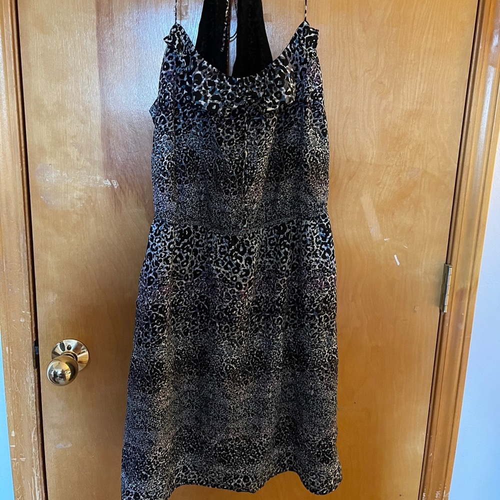 BCBG Leopard Dress